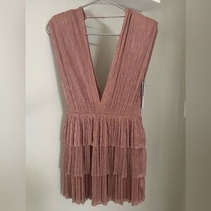 Skylar Minidress in Pink Lemonade